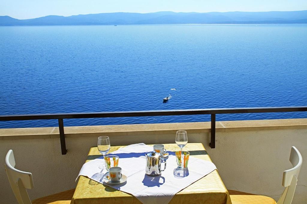 Studio Apartment In Pisak With Seaview, Terrace, Air Condition, Wifi Екстер'єр фото